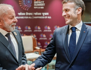 Lula e Macron tratam de defesa, ciência e tecnologia e comércio