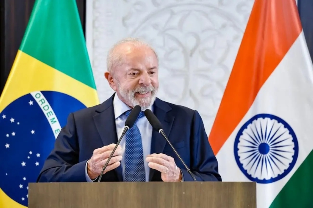 Lula encerra missão na Índia e projeta comércio de US$ 1 trilhão contra o isolacionismo