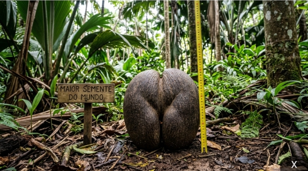 Maior semente do mundo revela segredos de 66 milhões de anos