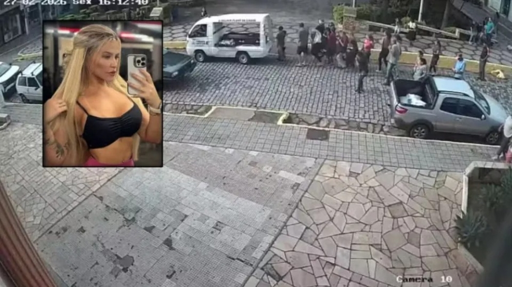 Mulher leva três tiros durante o velório da própria mãe; imagens fortes
