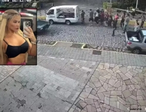 Mulher leva três tiros durante o velório da própria mãe; imagens fortes