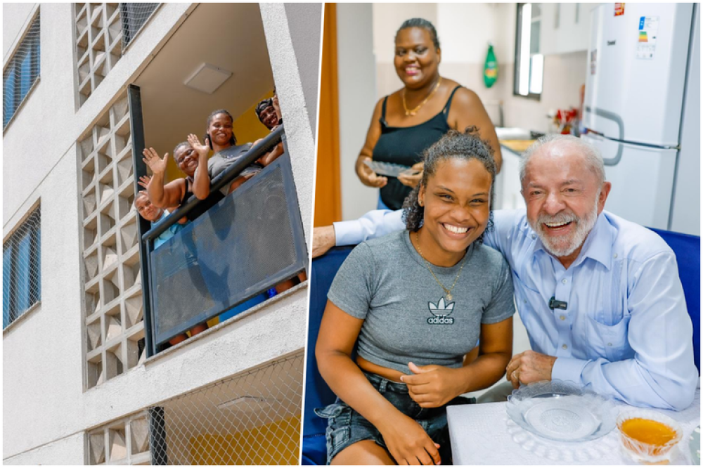 Políticas sociais mudam história de Mariza, revisitada pelo presidente Lula no Rio