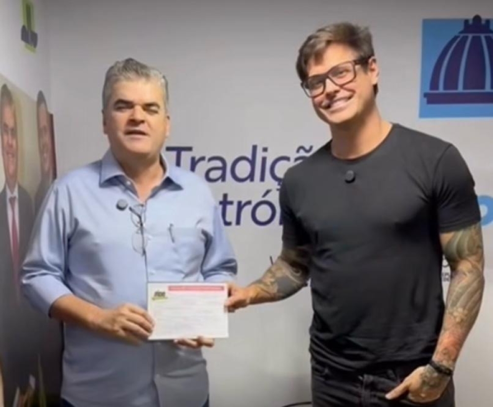 Partido enquadra Washington Reis, que cancela filiação de ator ao MDB