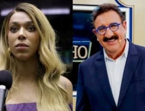 Érika Hilton processa Ratinho por transfobia, pedindo R$10 milhões para ONG e prisão