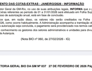 Guardas Municipais do Rio protestam contra atraso no pagamento de horas extras