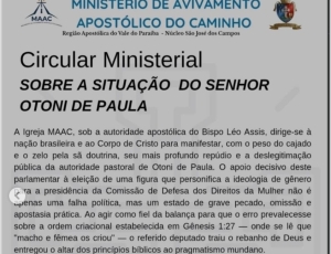 Liberdade parlamentar em xeque: Caso Otoni de Paula expõe tensão entre autonomia parlamentar e controle religioso