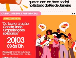 Curso do Instituto Ekloos capacita organizações sociais no RJ com apoio de emenda do deputado Eduardo Bandeira de Mello