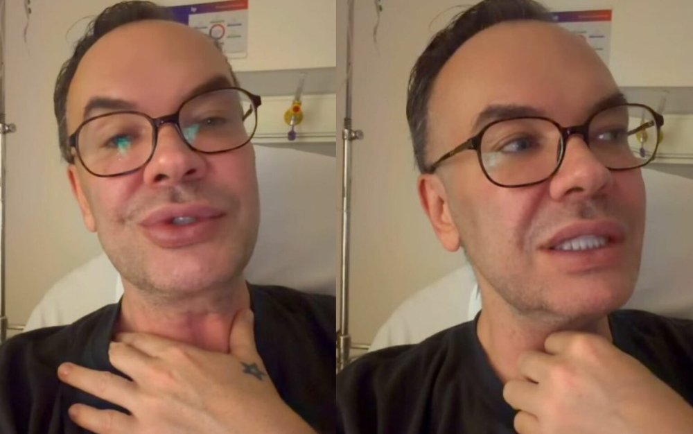 Felipeh Campos se pronuncia após internação: “Foi um susto”