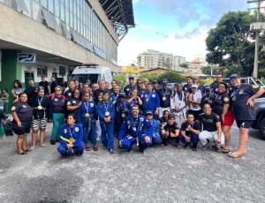 Equipe de jiu-jitsu de Itaguaí participa de evento em celebração ao Dia da Pessoa com Síndrome de Down