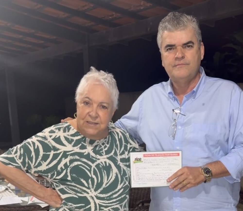 Cidinha Campos se filia ao MDB para disputar vaga de deputada federal pelo Rio