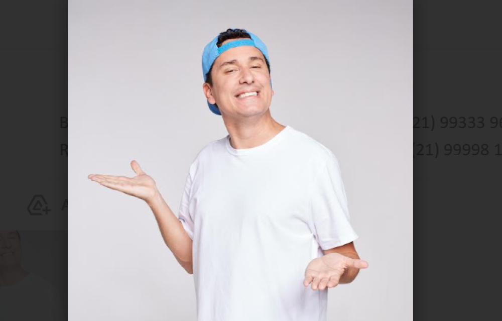 Rafael Portugal, que sobe ao palco do Qualistage no dia 4 de abril, com abertura de Priscila Castello Branco, no Festival Humor Contra-Ataca