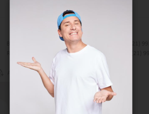 Rafael Portugal, que sobe ao palco do Qualistage no dia 4 de abril, com abertura de Priscila Castello Branco, no Festival Humor Contra-Ataca