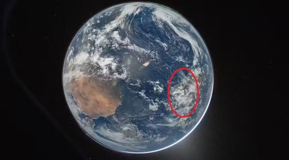 Primeira imagem da Terra vista da missão Artemis II é divulgada pela Nasa