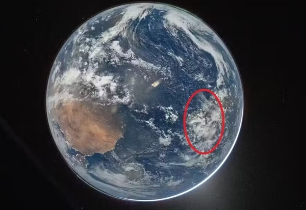 Primeira imagem da Terra vista da missão Artemis II é divulgada pela Nasa
