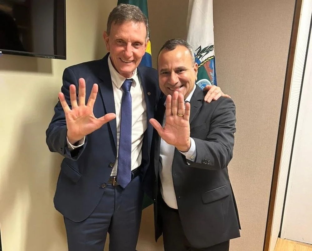 Republicanos lança terceira força no Rio com Crivella e Waguinho no Senado