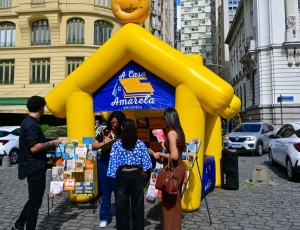 Biblioteca A Casa Amarela inaugura espaço cultural na Cinelândia