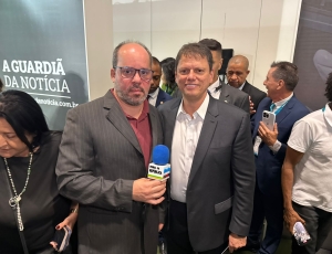 Tarcísio de Freitas e Ricardo Nunes comemoram decisão da Aneel sobre a Enel em SP