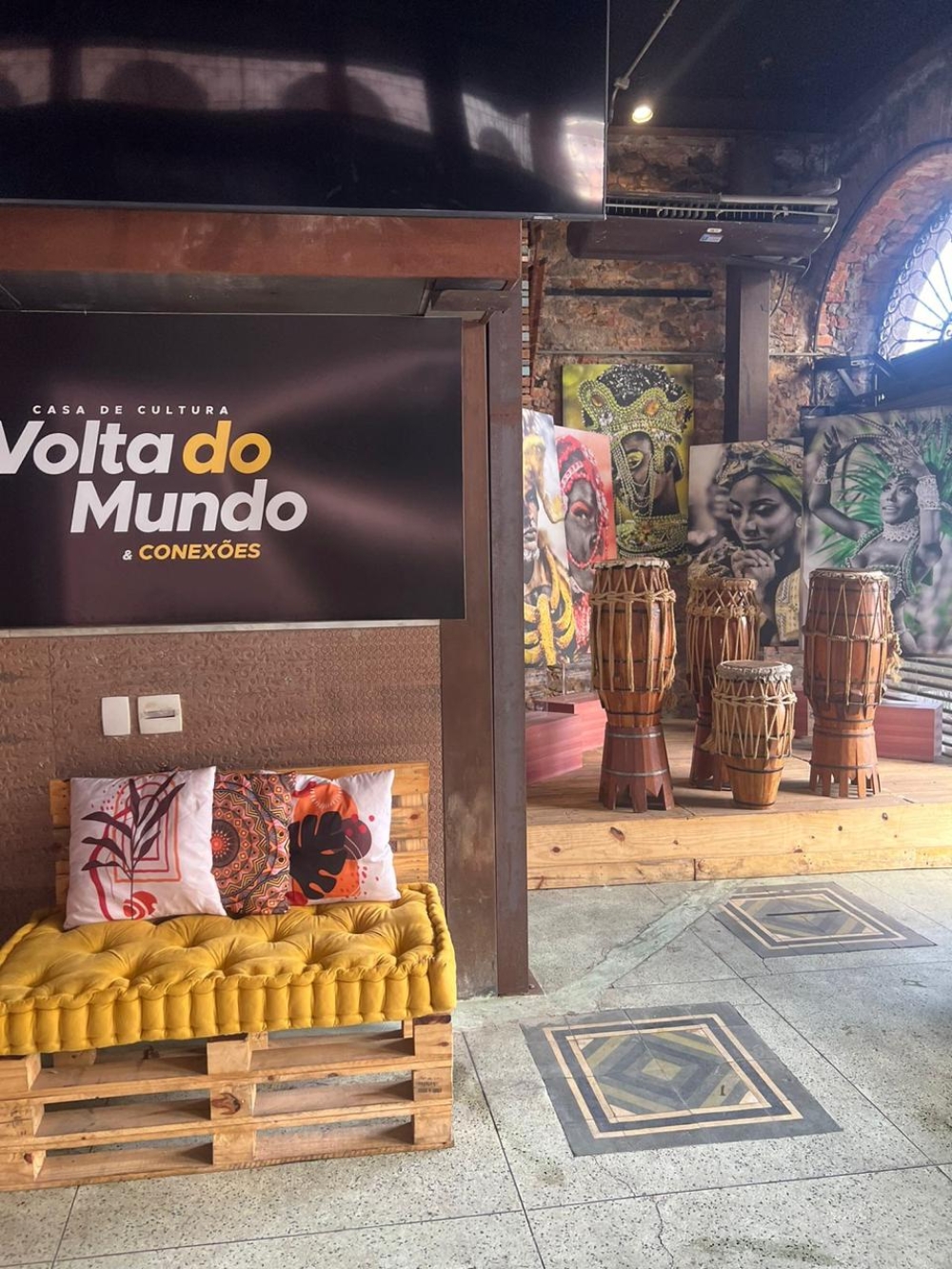 Casa de Cultura Volta do Mundo ganha destaque em circuito cultural no Centro do Rio