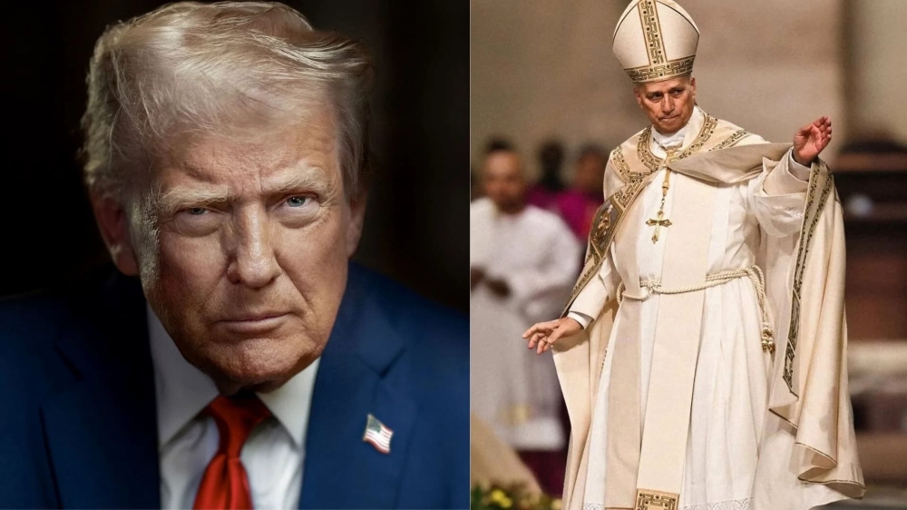 Trump chama Leão XIV de fraco e liberal e o papa responde que não tem medo dele