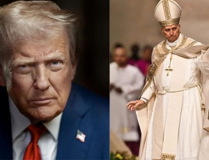 Trump chama Leão XIV de fraco e liberal e o papa responde que não tem medo dele