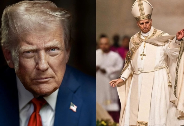 Trump chama Leão XIV de fraco e liberal e o papa responde que não tem medo dele