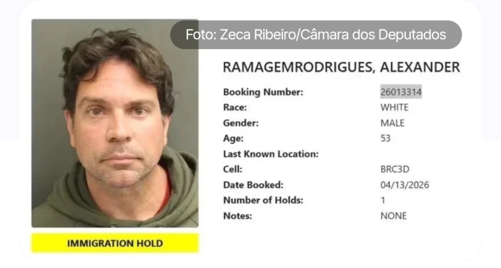 Alexandre Ramagem é liberado da prisão nos Estados Unidos