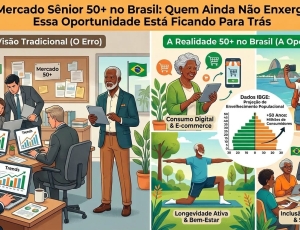  O Mercado Sênior 50+ no Brasil: quem ainda não enxergou essa oportunidade está ficando para Trás
