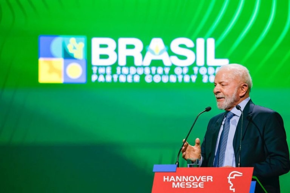'Um novo paradigma de desenvolvimento requer um multilateralismo justo e equilibrado', diz Lula em Hanôver