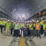 Secretaria de Transporte do Estado faz visita técnica às obras da Linha 3 do Metrô do Panamá