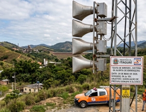 Teste de sirenes para emergências com barragens será realizado em Itaguaí