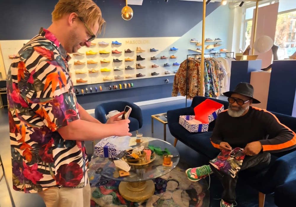 Hermes Inocencio firma parceria inédita com grife europeia e abre caminho para a moda brasileira conquistar Roterdã