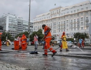 Copacabana pós Shakira: 362 toneladas de lixo e 2 mil garis em ação