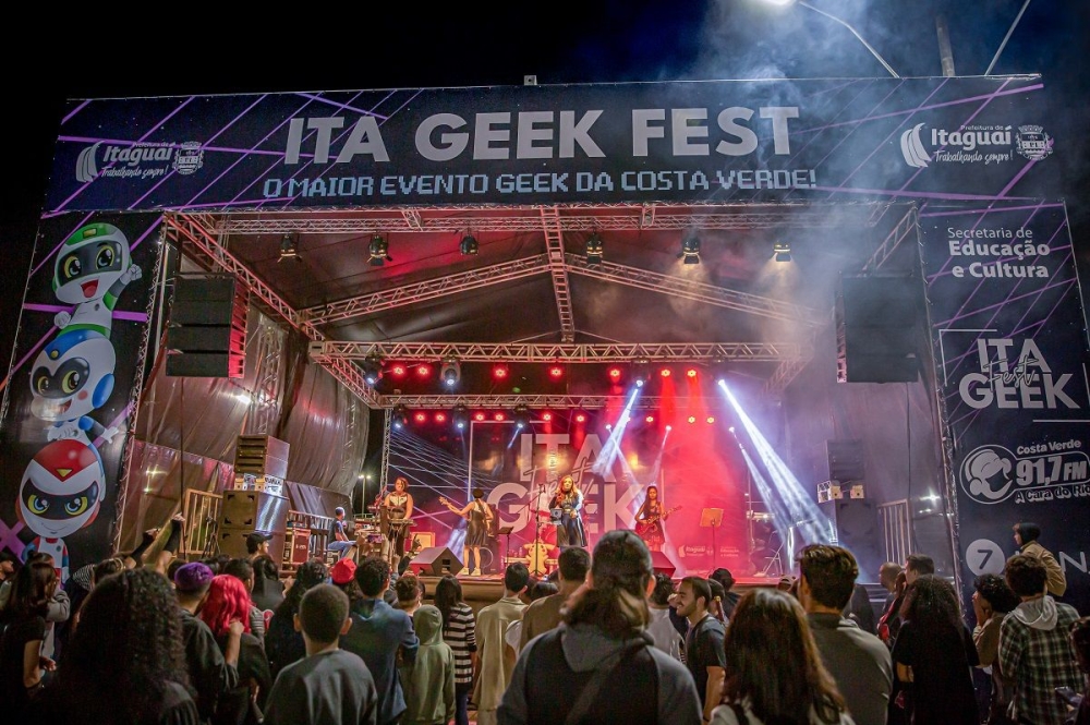 ItaGeek 2026 leva shows, dubladores e concursos de cosplay a Itaguaí