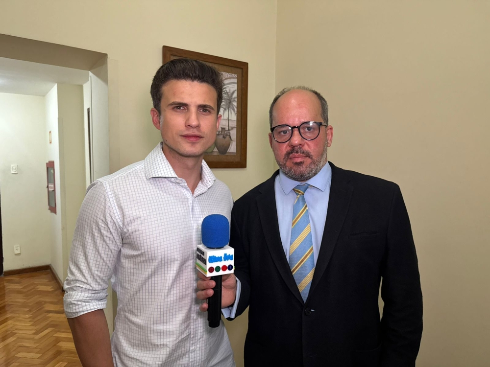 Partido Novo lança pré-candidatura de André Marinho ao governo do RJ ao lado de Romeu Zema e lideranças nacionais