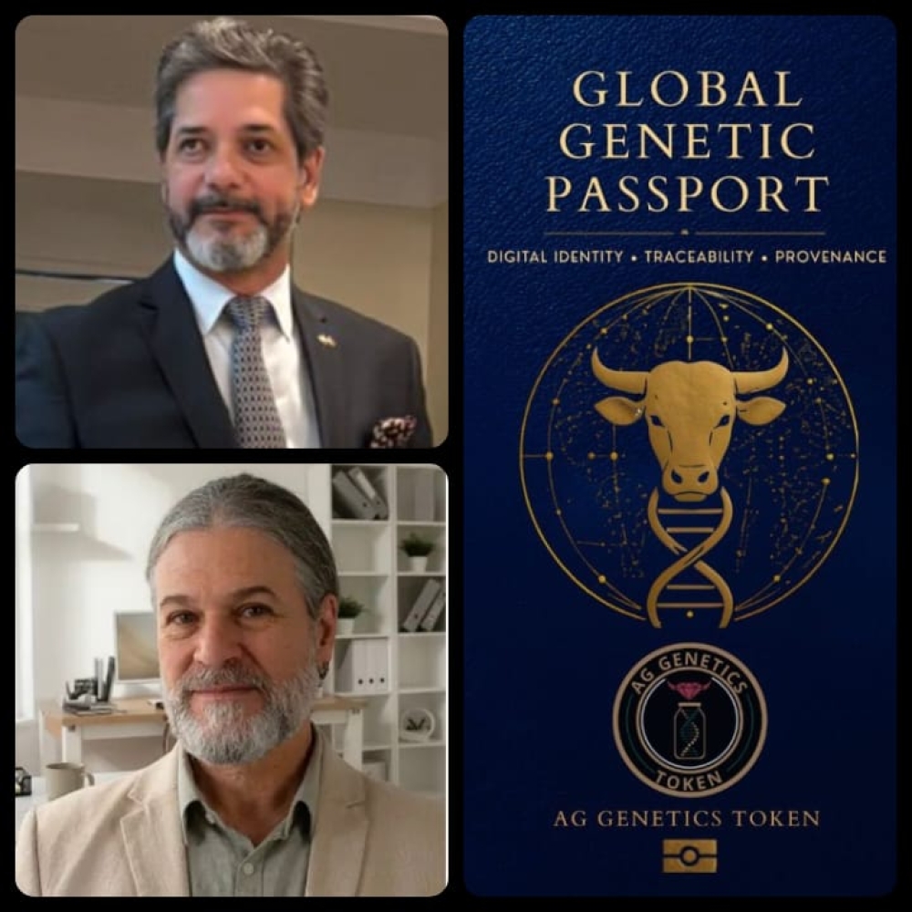 Dois brasileiros inovam ao integrar genética bovina, blockchain e rastreabilidade global