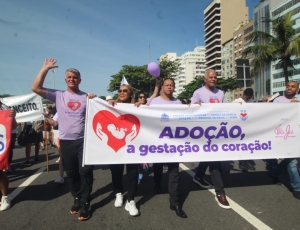 15ª Caminhada da Adoção mobiliza sociedade em Copacabana no dia 24 de maio