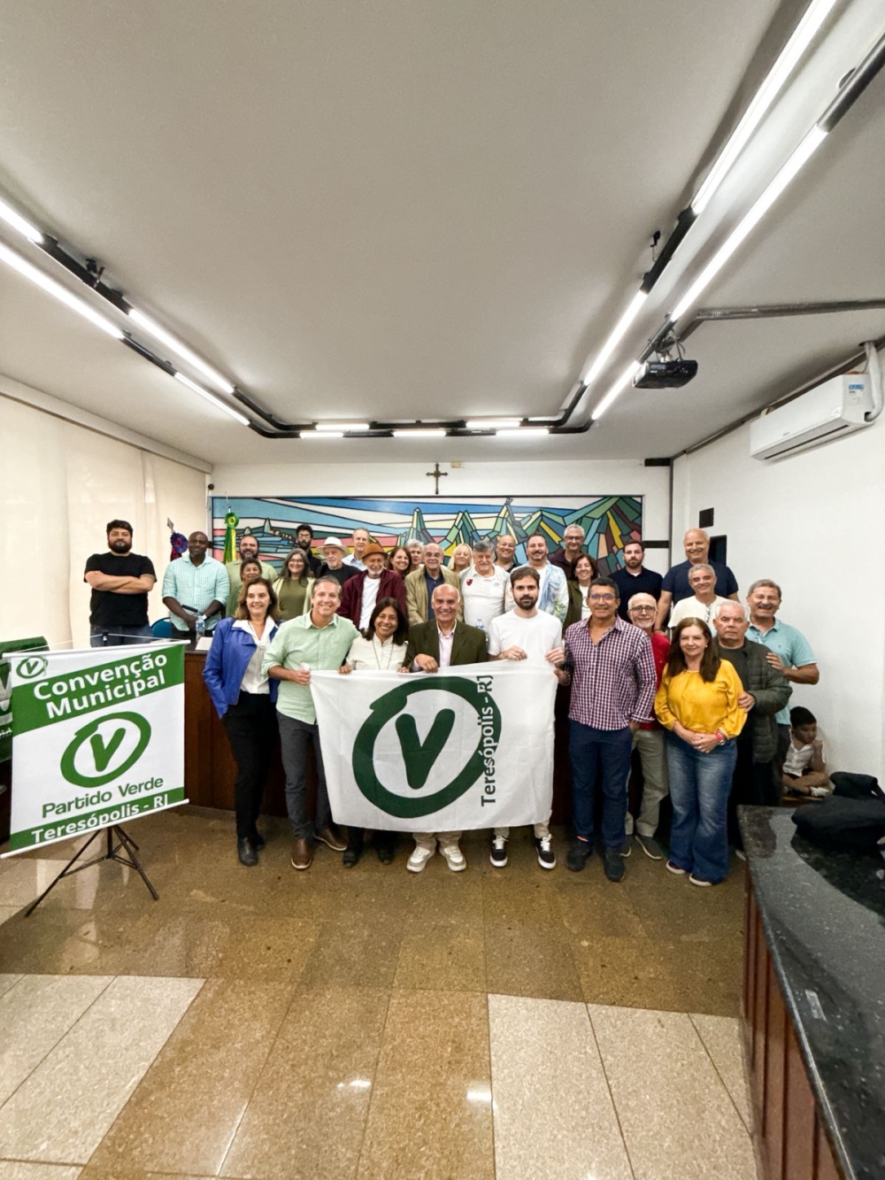 Convenção do Partido Verde em Teresópolis reúne lideranças progressistas e destaca atuação de Eduardo Bandeira de Mello