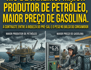 A Contradição do Ouro Negro: Por que o Rio de Janeiro, maior produtor de petróleo do Brasil, sofre com a gasolina mais cara do Brasil