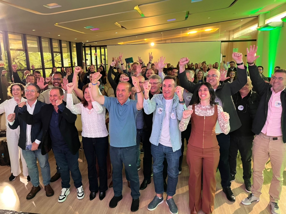 Com Jorginho Mello, Republicanos de SC abre preparação para 2026 e mira salto eleitoral em Santa Catarina