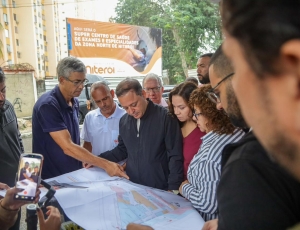 Prefeito visita futuro Super Centro de Saúde na Zona Norte