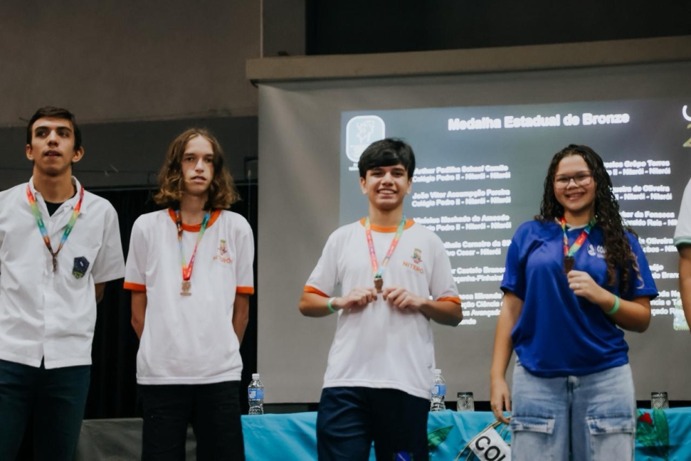 Alunos da rede municipal de Niterói conquistam medalhas na 20ª Olimpíada Brasileira de Matemática das Escolas Públicas