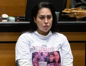 Monique Medeiros reafirma inocência durante julgamento pela morte de Henry Borel
