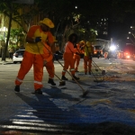 Companhia de Limpeza de Niterói realiza operação especial no feriado de Corpus Christi