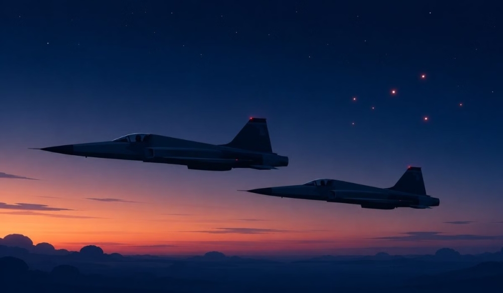 Há 40 anos, 5 caças F-5 e Mirage da FAB perseguiram 21 OVNIs sobre o litoral de SP: o relato completo da Noite Oficial dos Óvnis