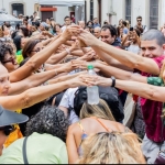 Baianas da Unidos da Tijuca levam bênção de Santo Antônio ao Arraiá Oxente Rio