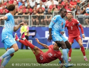 Portugal e RD Congo empatam; congoleses marcam primeiro gol em Copas