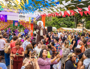 Arraiá Oxente Rio Lagoa celebra a cultura nordestina na Lagoa Rodrigo de Freitas