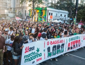 Marcha em São Paulo pede legalização da maconha