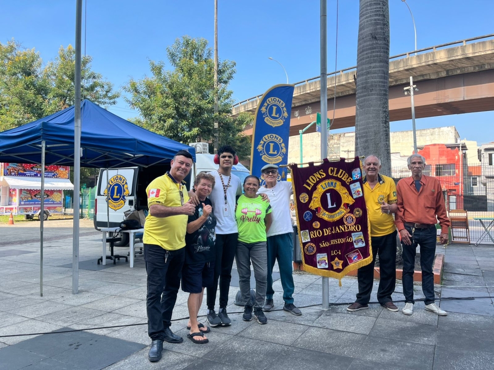 Fundação Armando Fajardo e Lions Club promovem ação de saúde com 78 atendimentos na Feira de São Cristóvão