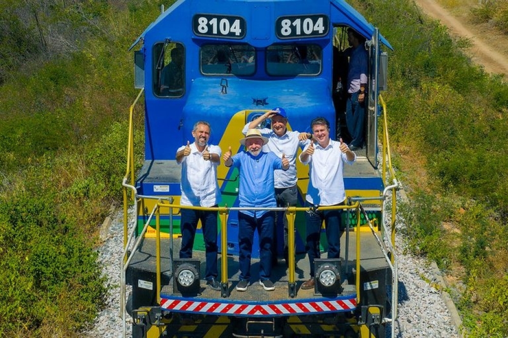 Ferrovia Trasnordestina avança e Lula entrega novas obras e anuncia mais R$ 600 milhões
